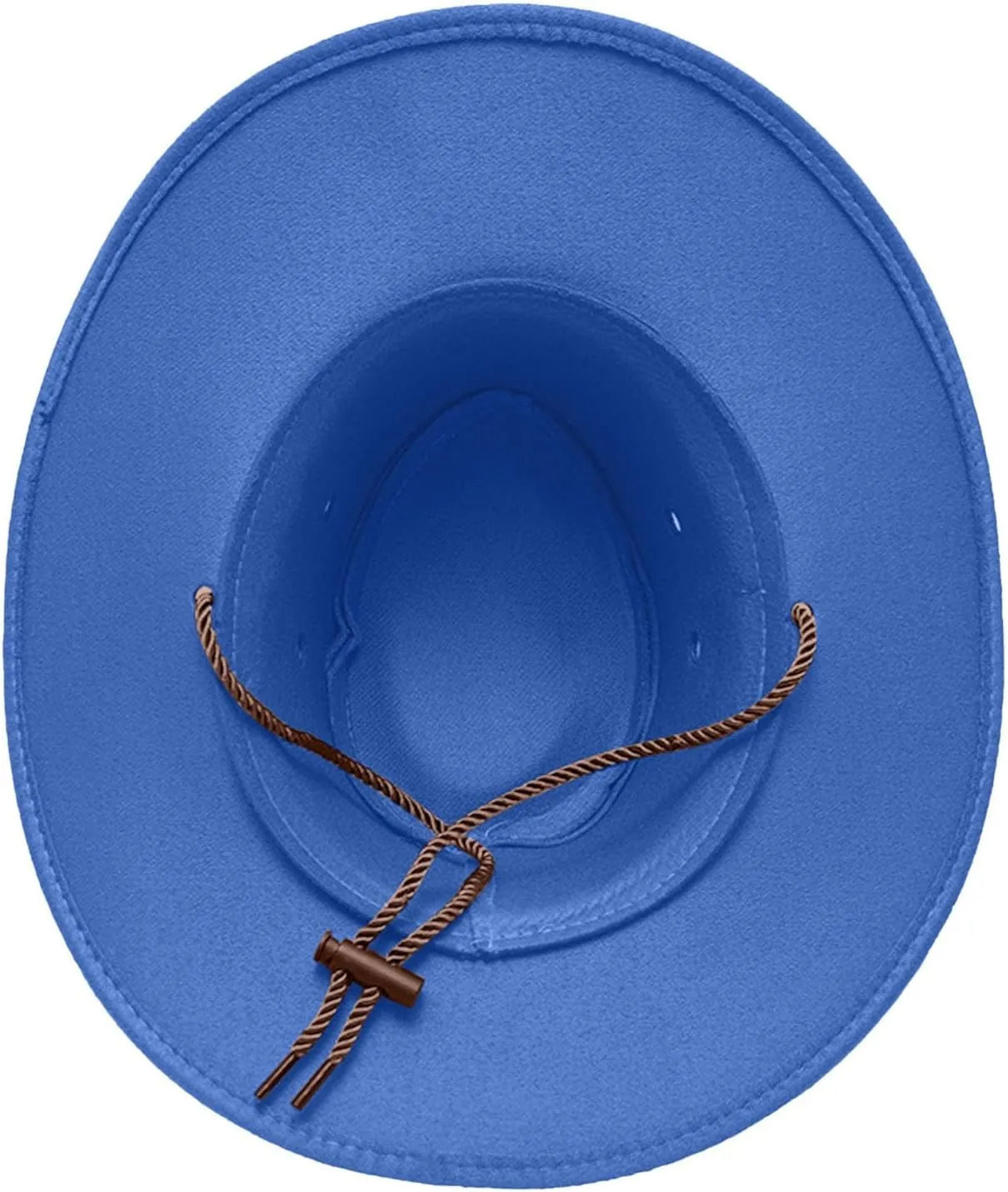 Panama Hat Men Women Wide Brim UV Protection UPF 50  Caps Adjustable Cowboy Hats with Chin Cord Retro Felt Caps Womens Mens