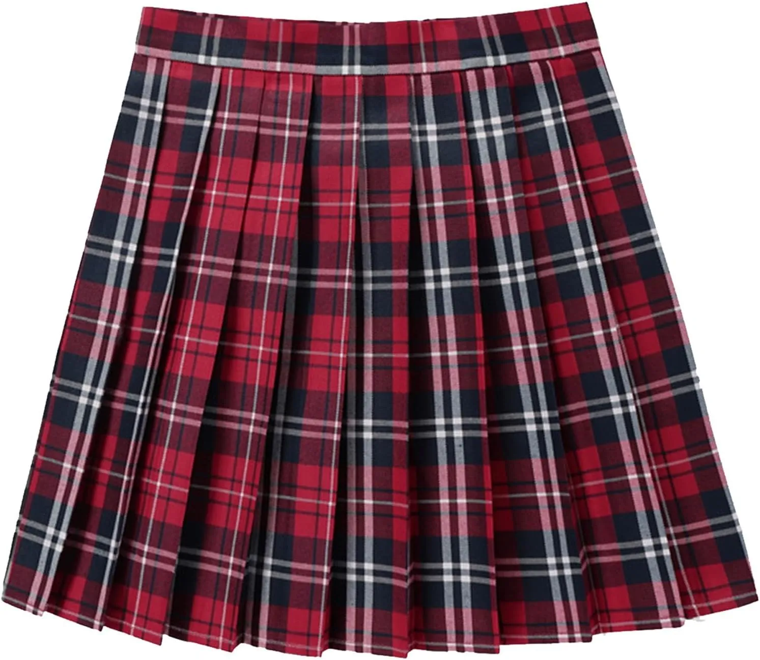 Pleated Skirt Midi for Women Summer Casual A Line Trendy Pleated High Elastic Waist Cheer Mini Skirts for Girls