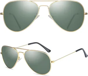 Polarized Aviator Kids Sunglasses for Girls Boys with Metal Frame Toddler Sunglasses De Sol Gafas Ages 2-8 UV400 7007