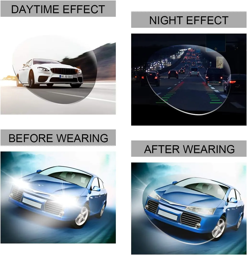 Polarized Photochromic Sunglasses for Men - UV Protection and Lightweight Sun Glasses for Driving Fishing