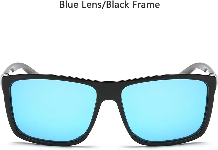 Polarized Sunglasses for Men Driving Mens Sunglasses Rectangular Vintage Sun Glasses For Men/Women