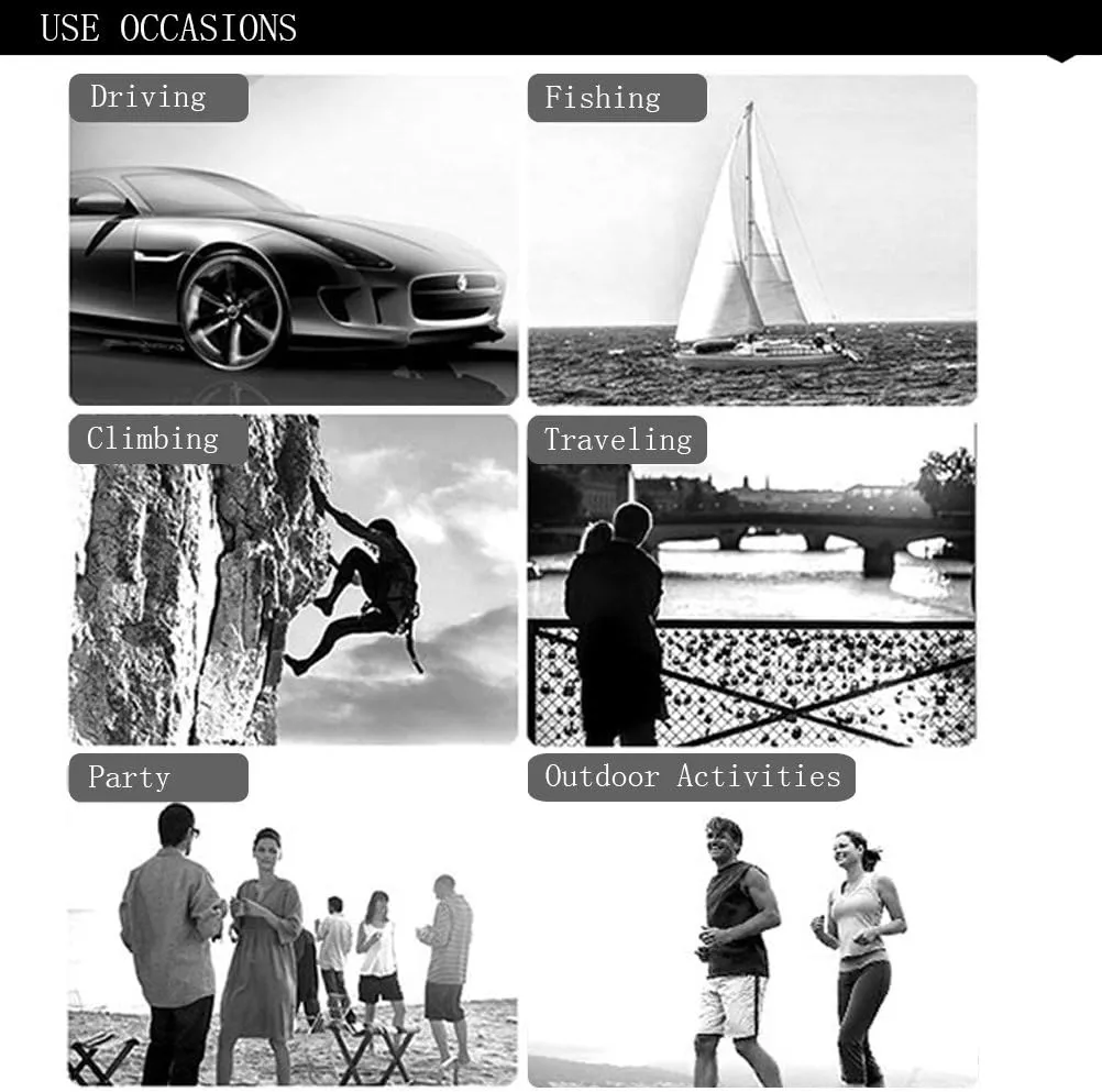 Polarized Sunglasses for Men Driving Mens Sunglasses Rectangular Vintage Sun Glasses For Men/Women