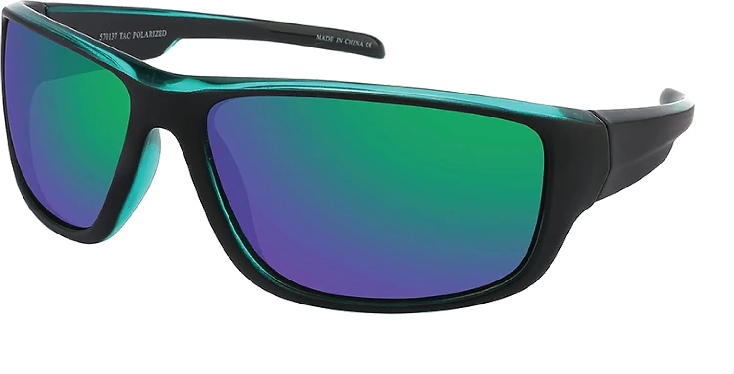 POLARIZED Wrap Around Sports UV400 Sunglasses for Men Driving Fishing Running Biking