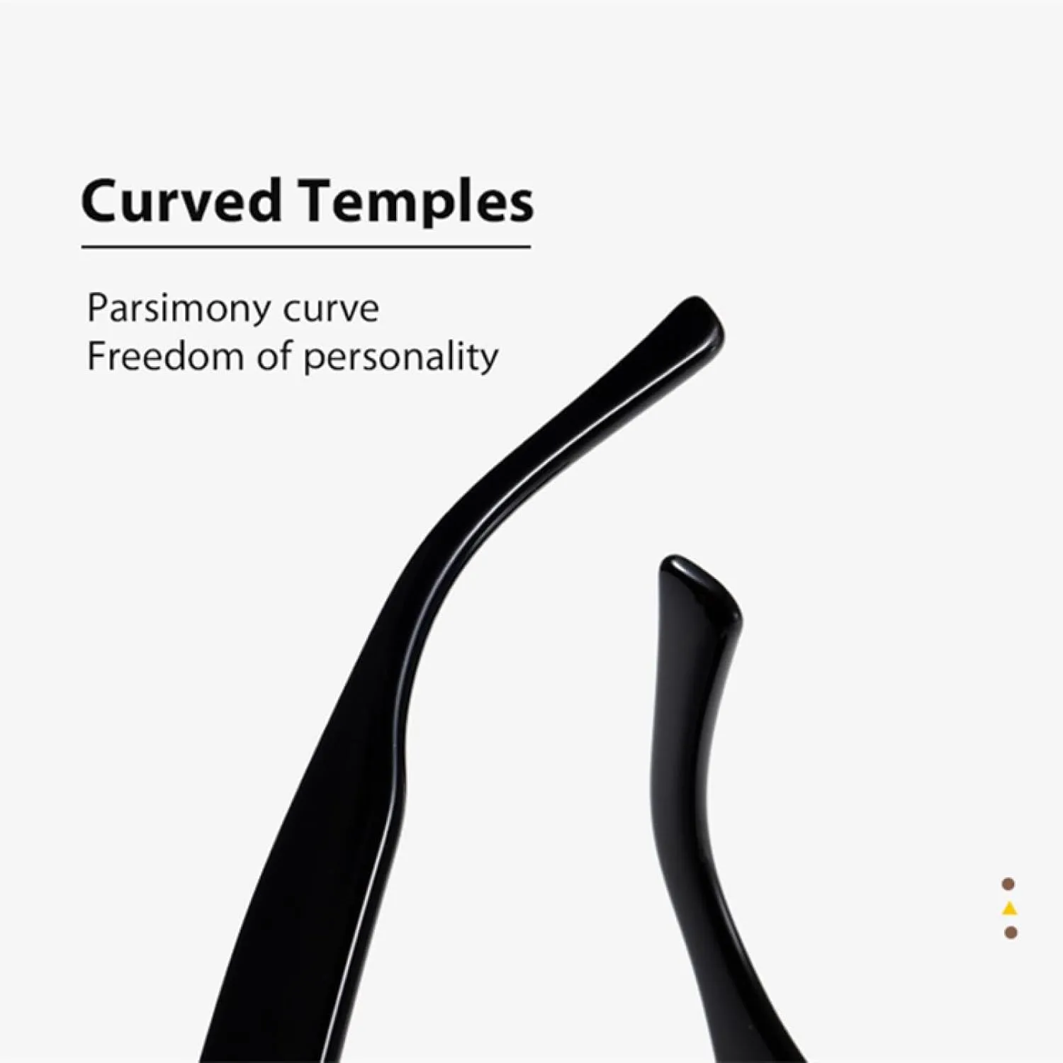 Retro Sunglasses Thick Frame Enhanced Metal Hinge Uv400