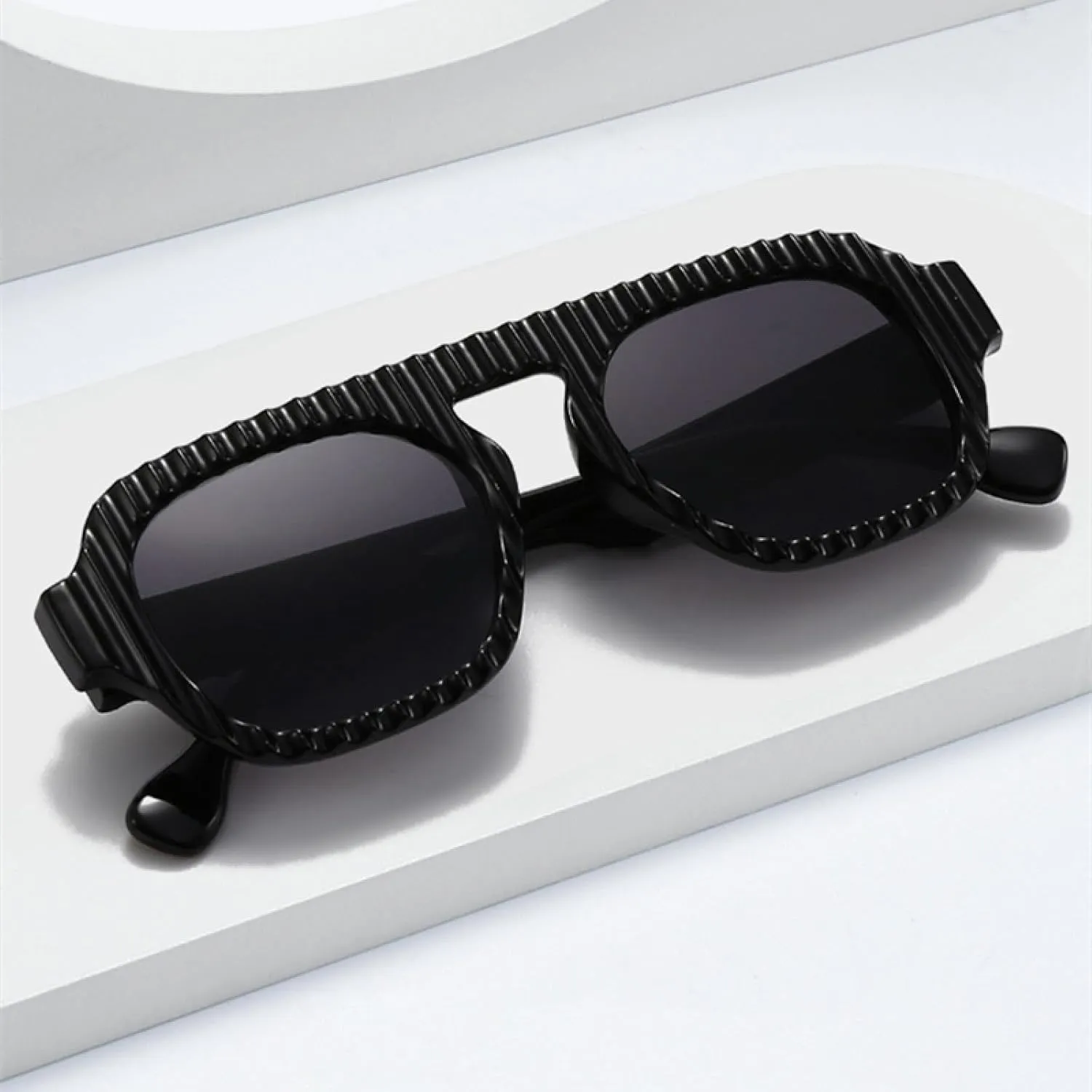 Retro Sunglasses Women Gradient Shades Uv400