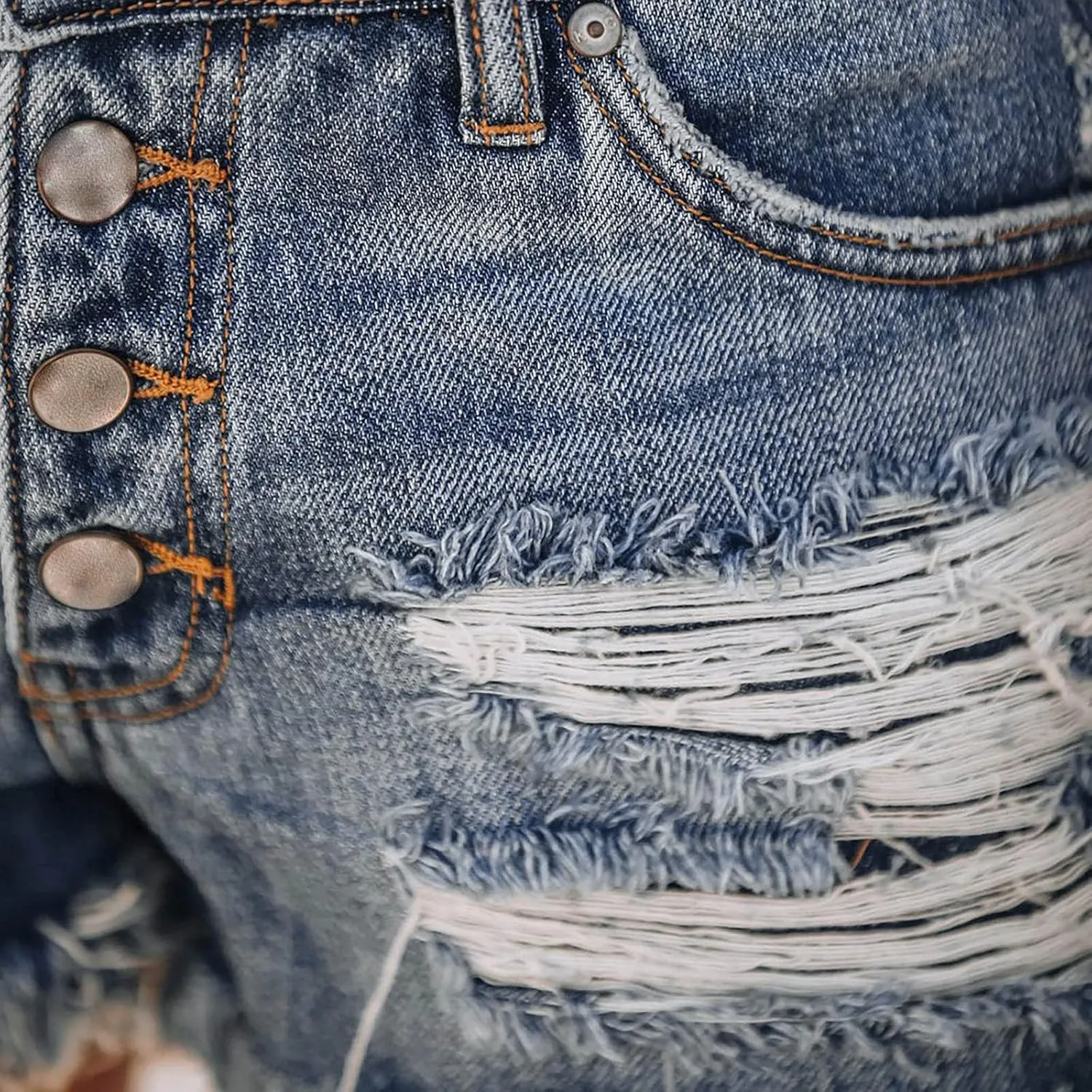 Rvidbe Womens Shorts Jean Womens Ripped Denim Shorts Mid Rise Distressed Hot Shorts Casual Summer Stretchy Ripped Shorts
