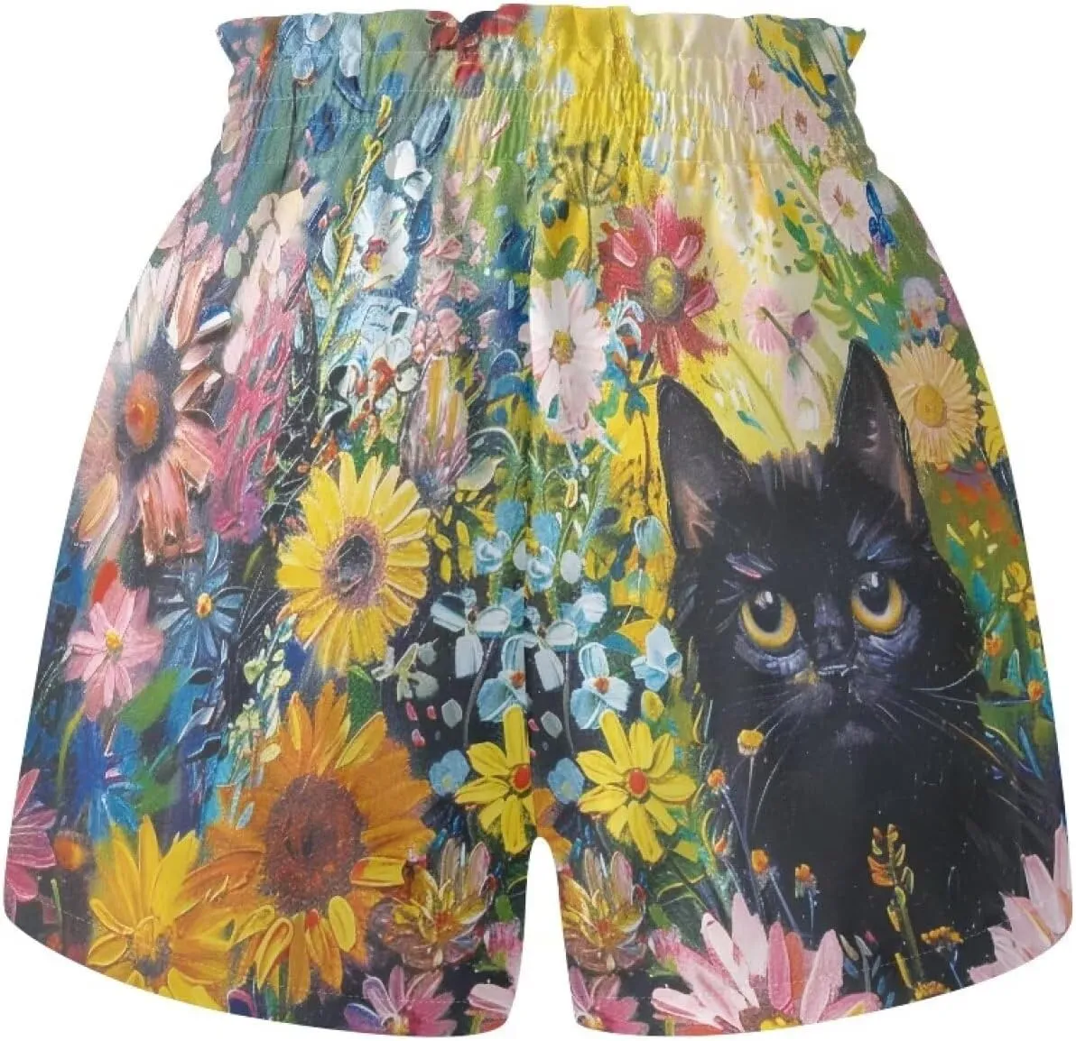 Shorts for Girls 1-16 Years Old Girls Athletic Shorts Kids Summer School High Waist Butterfly Shorts