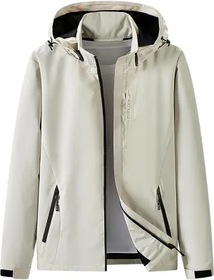 Softshell Jacket For Women With Hooded Waterproof Windproof Lightweight Insulated Windbreaker Outdoor Hiking Camping