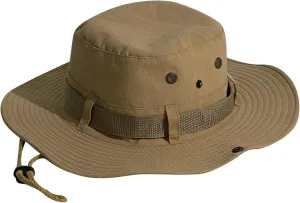 SPF Bucket Hats for Men Women Summer Stay Cool Lightweight Sun Hat Wide Brim Outdoor Garden Hiking Fishing Bucket Hat