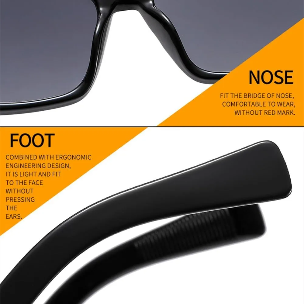 Stripe Frame Sunglasses For Women Vintage Eyewear Sun Glasses Men Shades Male Female UV400
