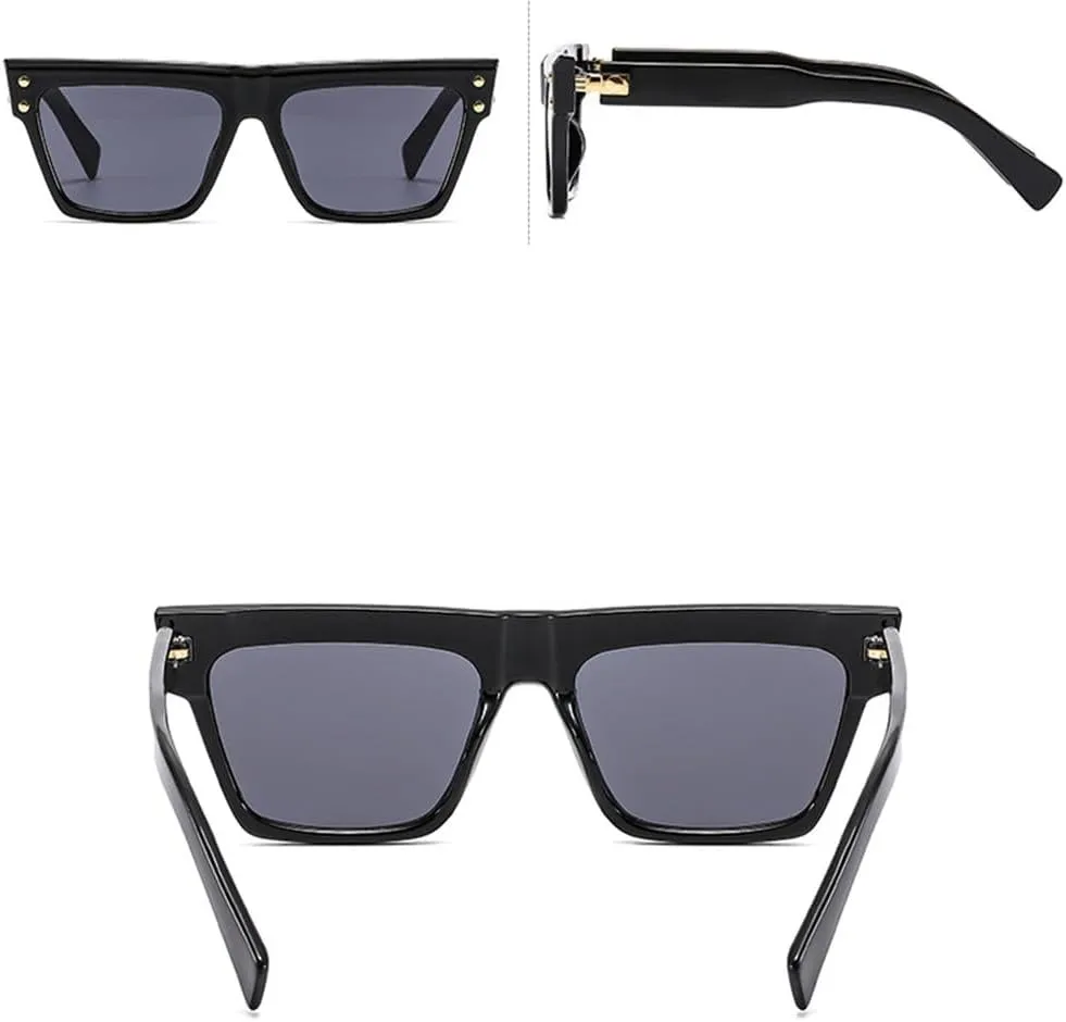 Stripe Frame Sunglasses For Women Vintage Eyewear Sun Glasses Men Shades Male Female UV400