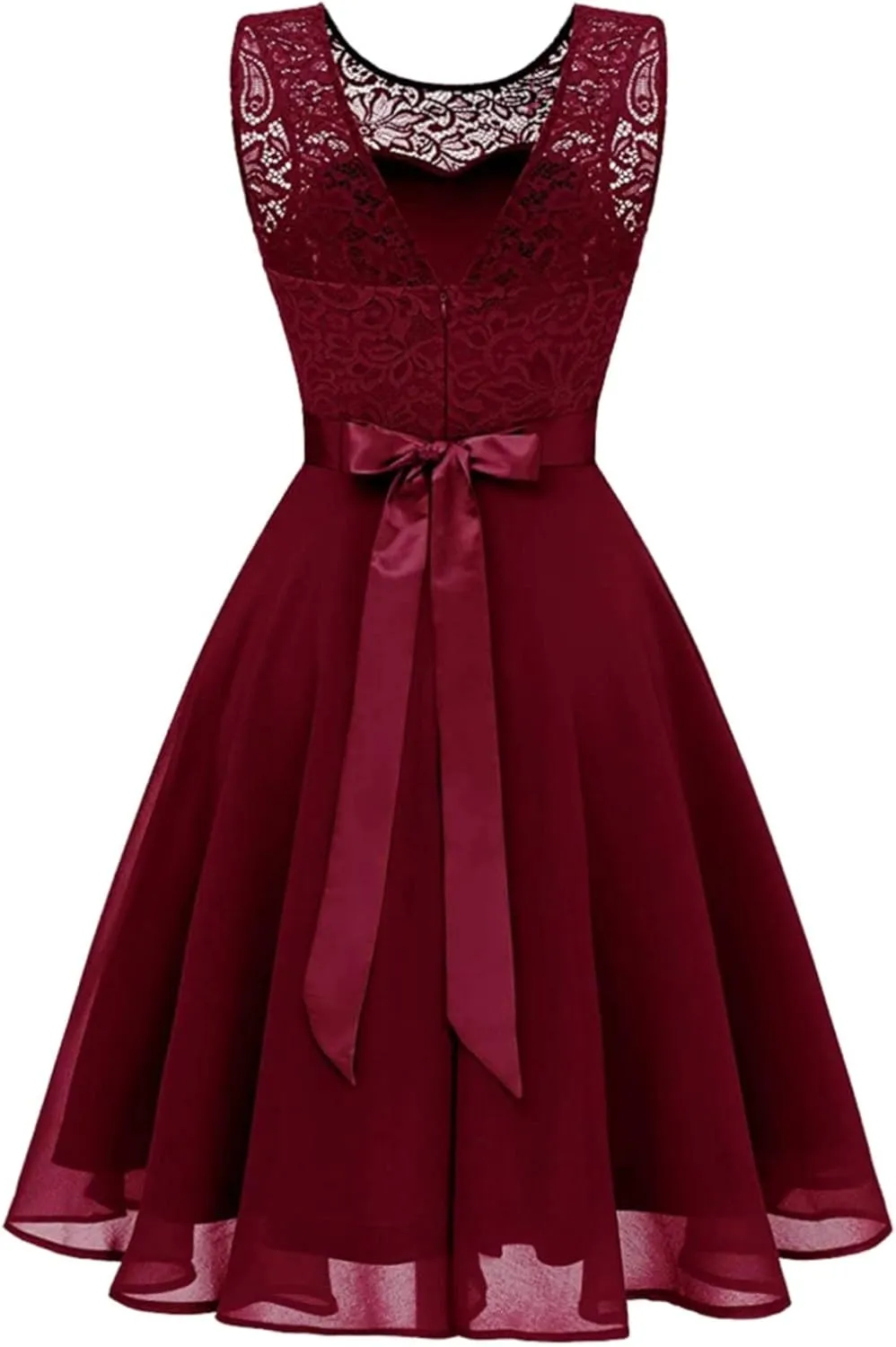 Summer Dresses for Women Floral Lace Fashion Casual Fit A Line Sleeveless Dresses for Women 2025 Swing Party Outfits