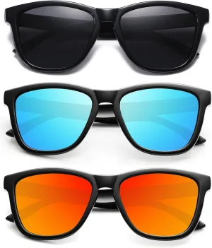 Sunglasses Womens Polarized Sunglasses for Women Trendy Designer Mirrored UV400 Protection Sun Glasses