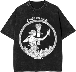 T Shirts for Men Oversized Loose Fit Tshirt Cotton Washed Vintage Tee Unisex Tops