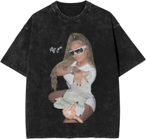 T Shirts for Men Oversized Loose Fit Tshirt Cotton Washed Vintage Tee Unisex Tops