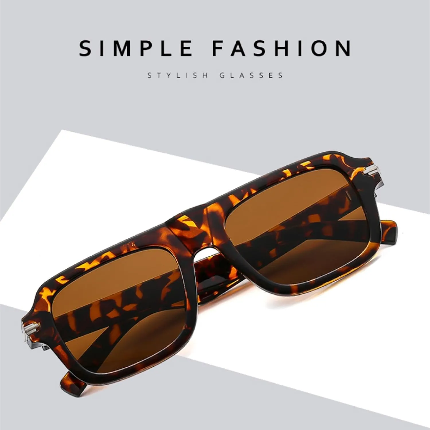 Thick Frame Sunglasses Fashion Street Photo Glasses Fashion Classic Female