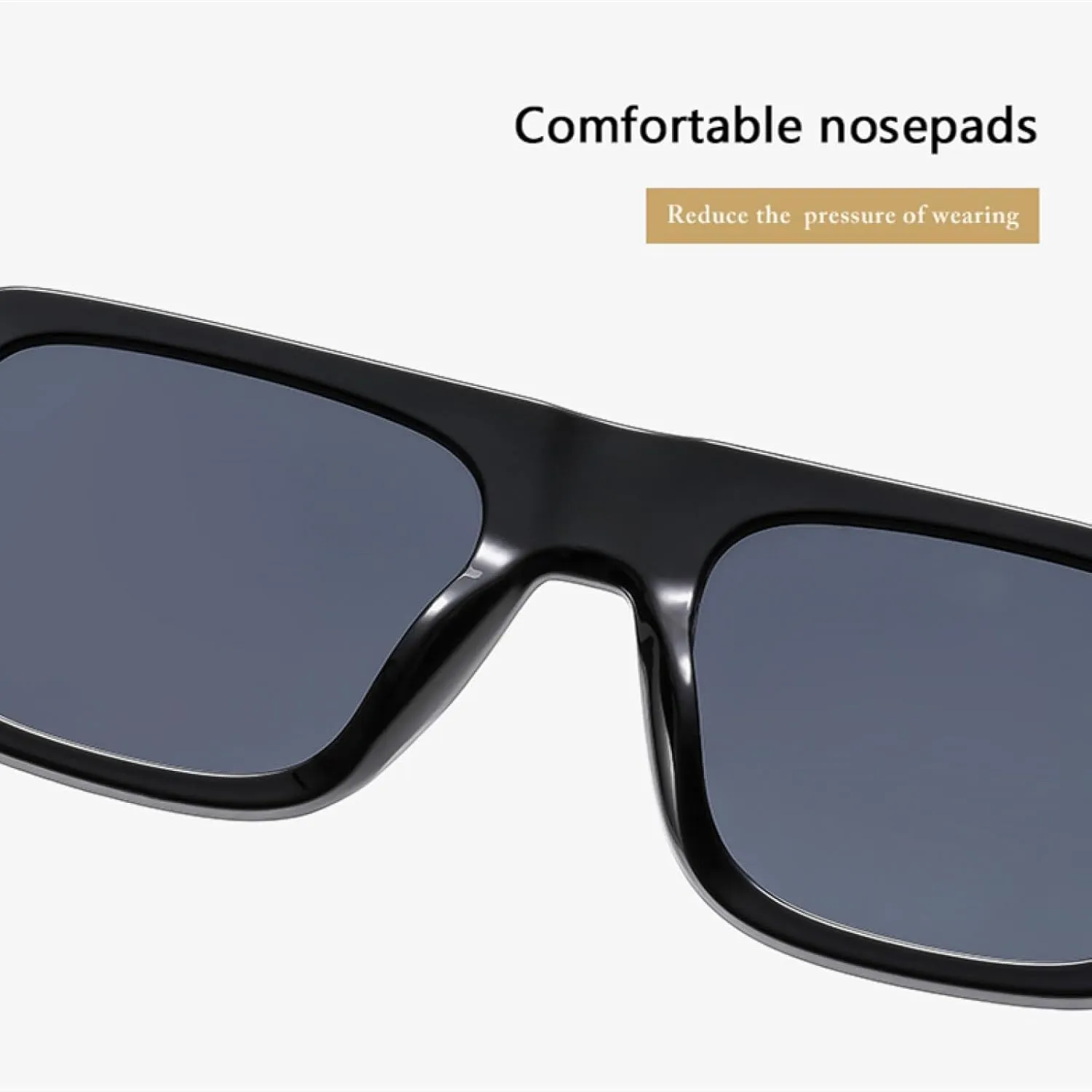 Thick Frame Sunglasses Fashion Street Photo Glasses Fashion Classic Female