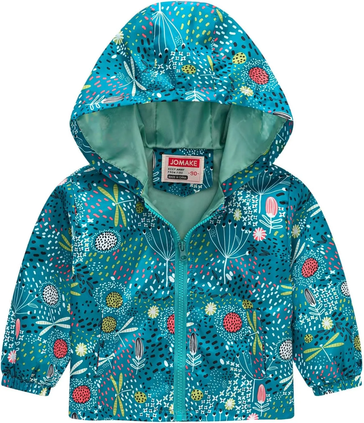 Toddler Hooded Jackets Dinosaur Baby Boys Girls Cartoon Print 2025 Lightweight Zip Up Spring Summer Windproof Coat