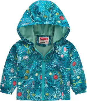 Toddler Hooded Jackets Dinosaur Baby Boys Girls Cartoon Print 2025 Lightweight Zip Up Spring Summer Windproof Coat