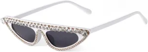 Trendy Vintage Cat Eye Rhinestone Women Sunglasses Luxury Fashion Retro Diamond Shades Female