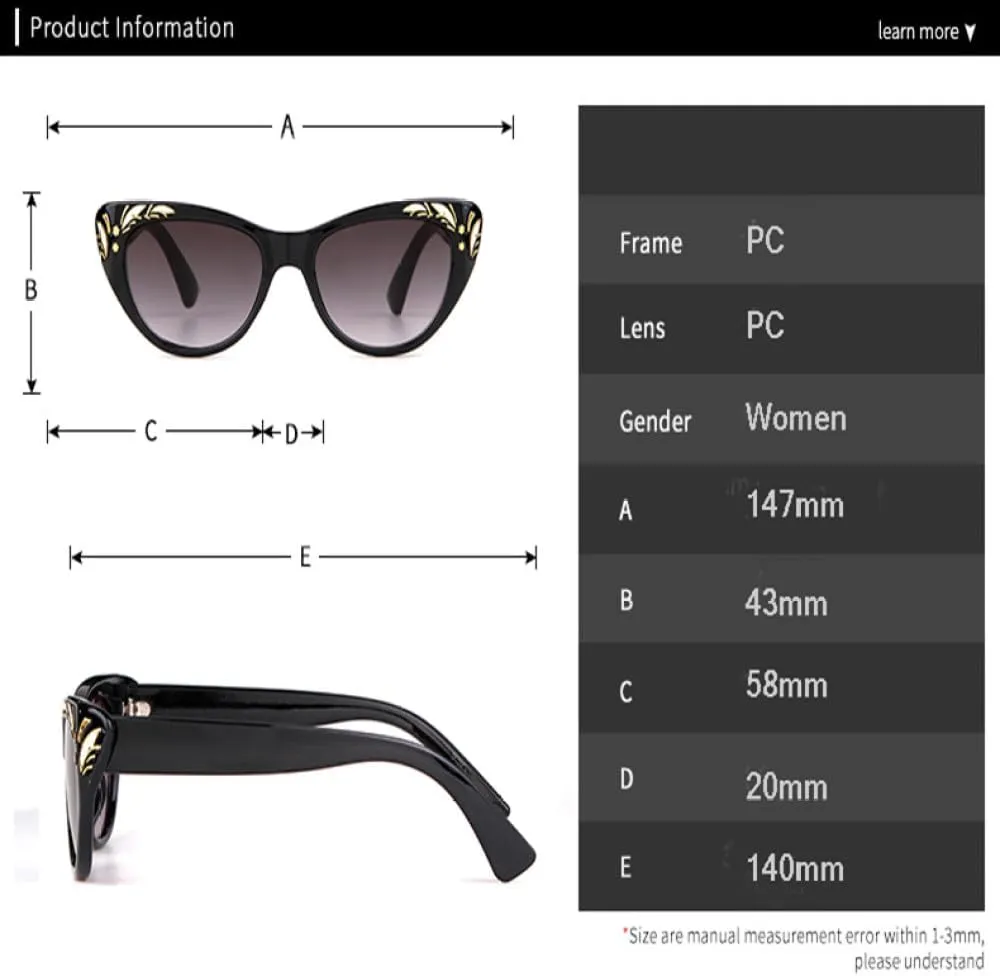 Vintage Retro Small Cat Eye Sunglasses WomenWhite Frame Cateye Sun Glasses White Shades Eyewear