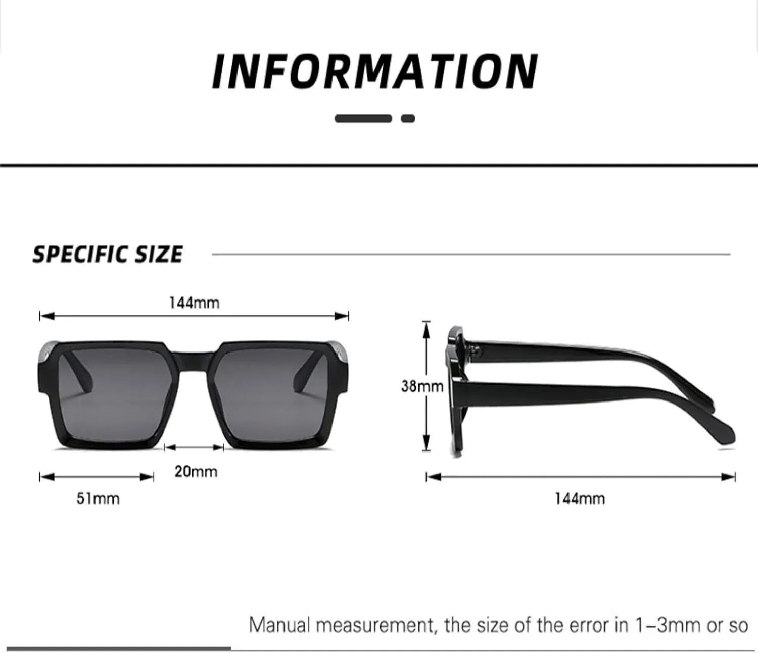 Vintage Sunglasses for Women Trendy Clear Lens Men Uv400