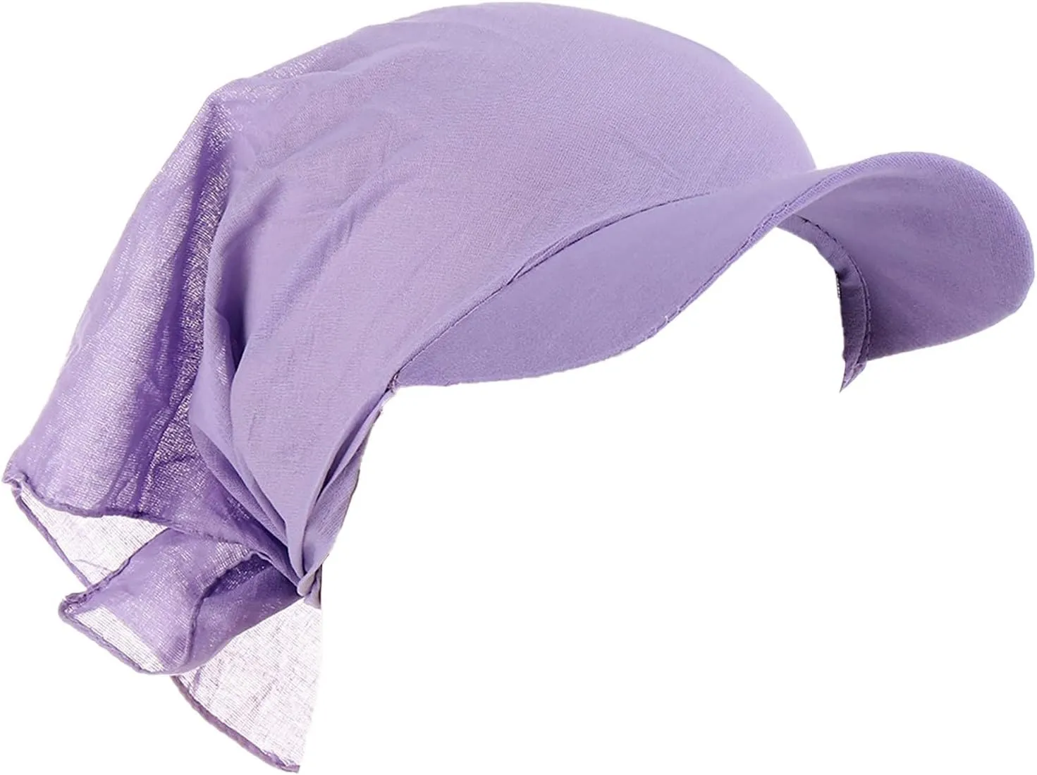 Visor Hats for Women UPF 50  UV Sun Protective Packable Chemo Cancer Head Scarf Hat Wide Brim Golf Tennis Sun Visors Cap