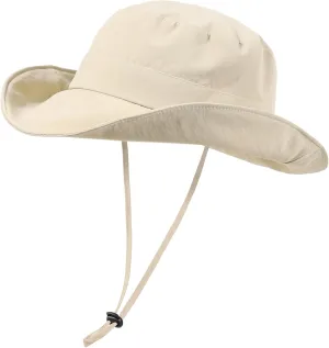 Waterproof Bucket Hats for Women Men Foldable Brim UPF 50  Floppy Cowboy Rain Hat UV Protection Boonie Sun Hats for Hiking