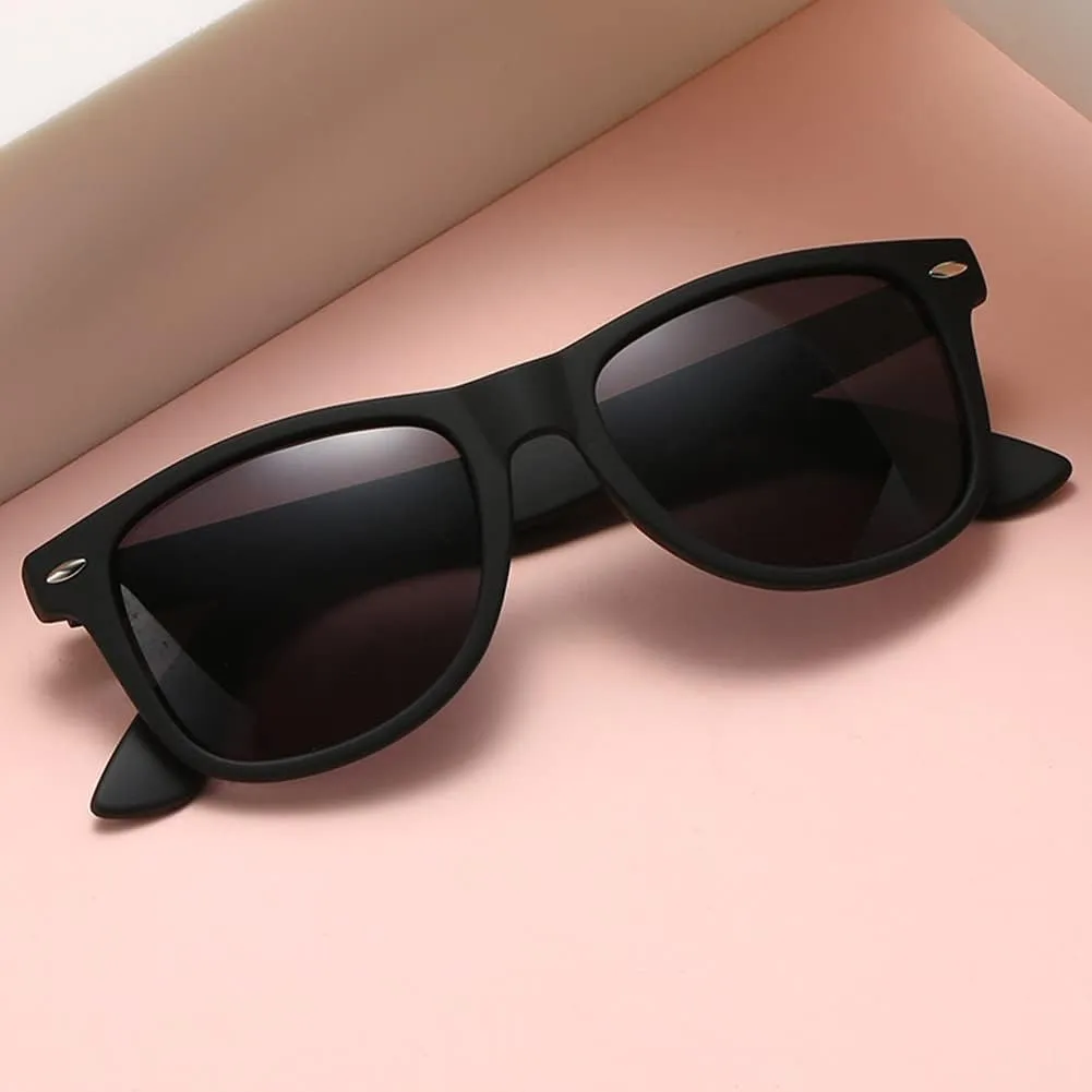 WebDeals Retro - Classic 80s Style Sunglasses Vintage Rectangle