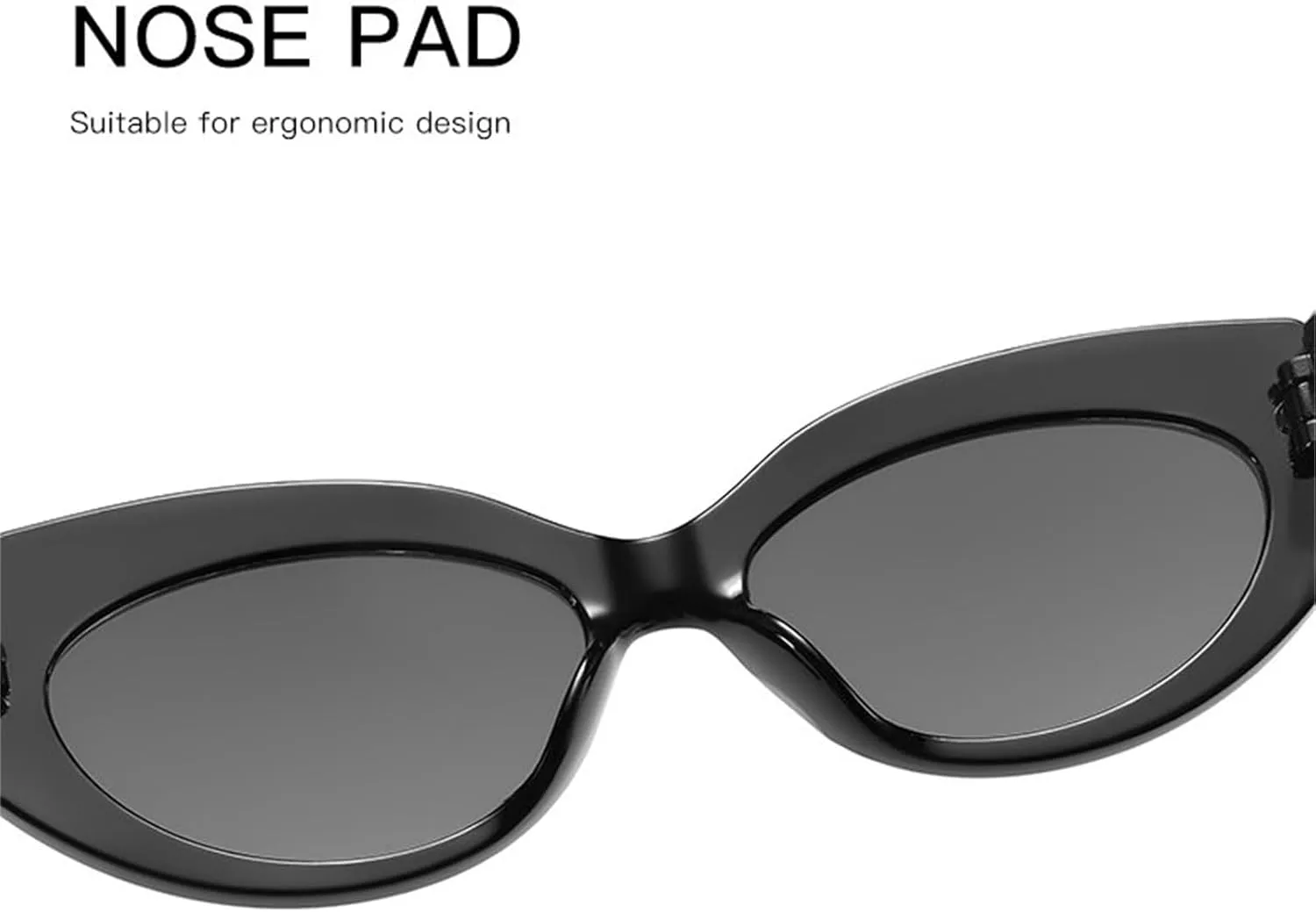 willochra Retro Oval Sunglasses for Women 90s Vintage Small Cat Eye Sun Glasses Trendy Narrow Skinny Champagne Shades