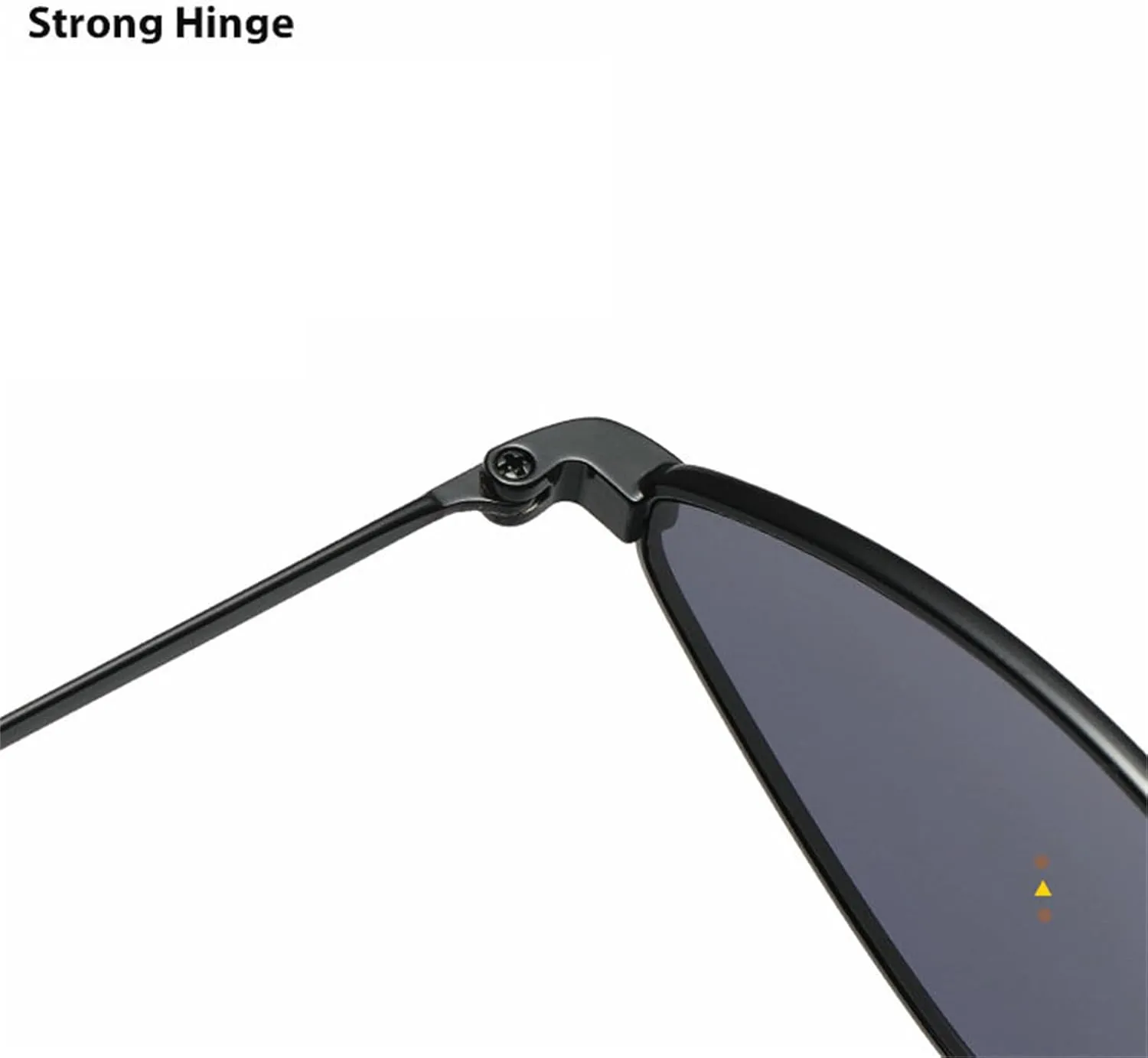 willochra Retro Small Triangle cat eye Sunglasses Womens Mens Vintage Narrow Irregular Hippie punk Metal Glasses Shades