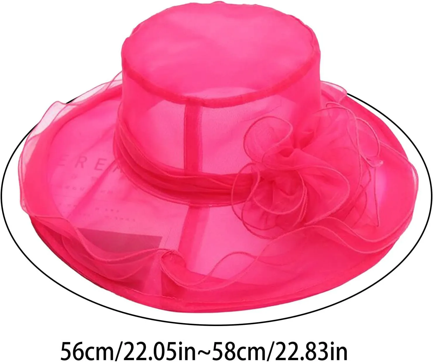 Women Church Hats for Women Fancy Tea Party Hats Wedding Fascinator Summer Travle Cap