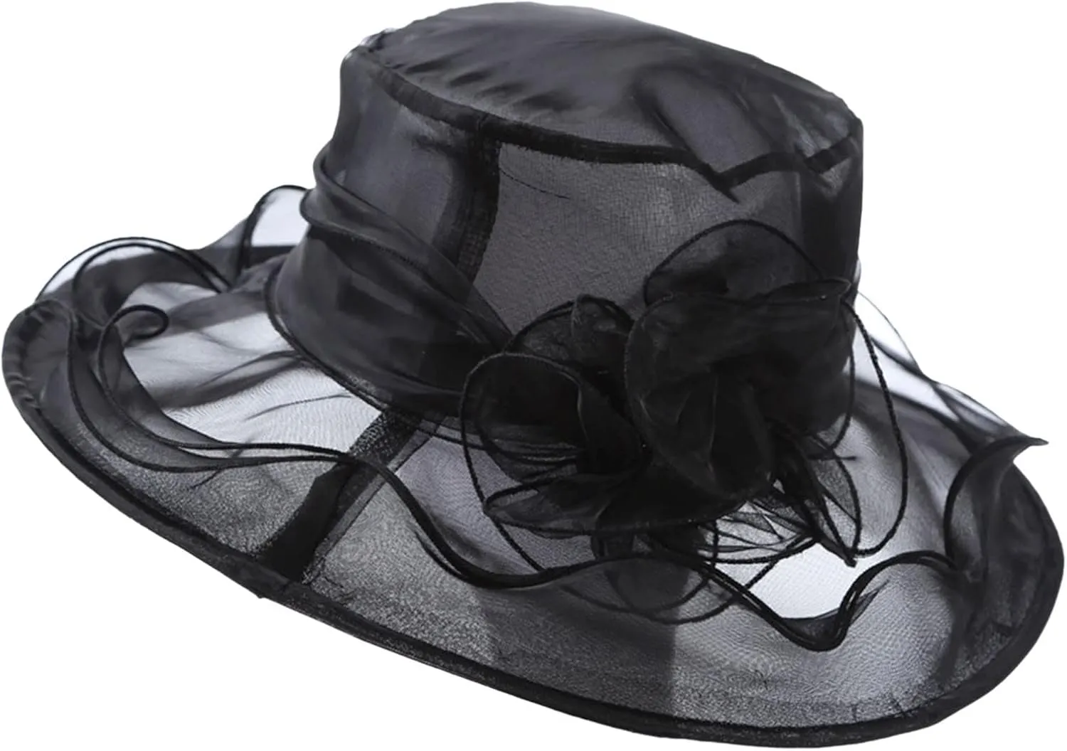 Women Church Hats for Women Fancy Tea Party Hats Wedding Fascinator Summer Travle Cap