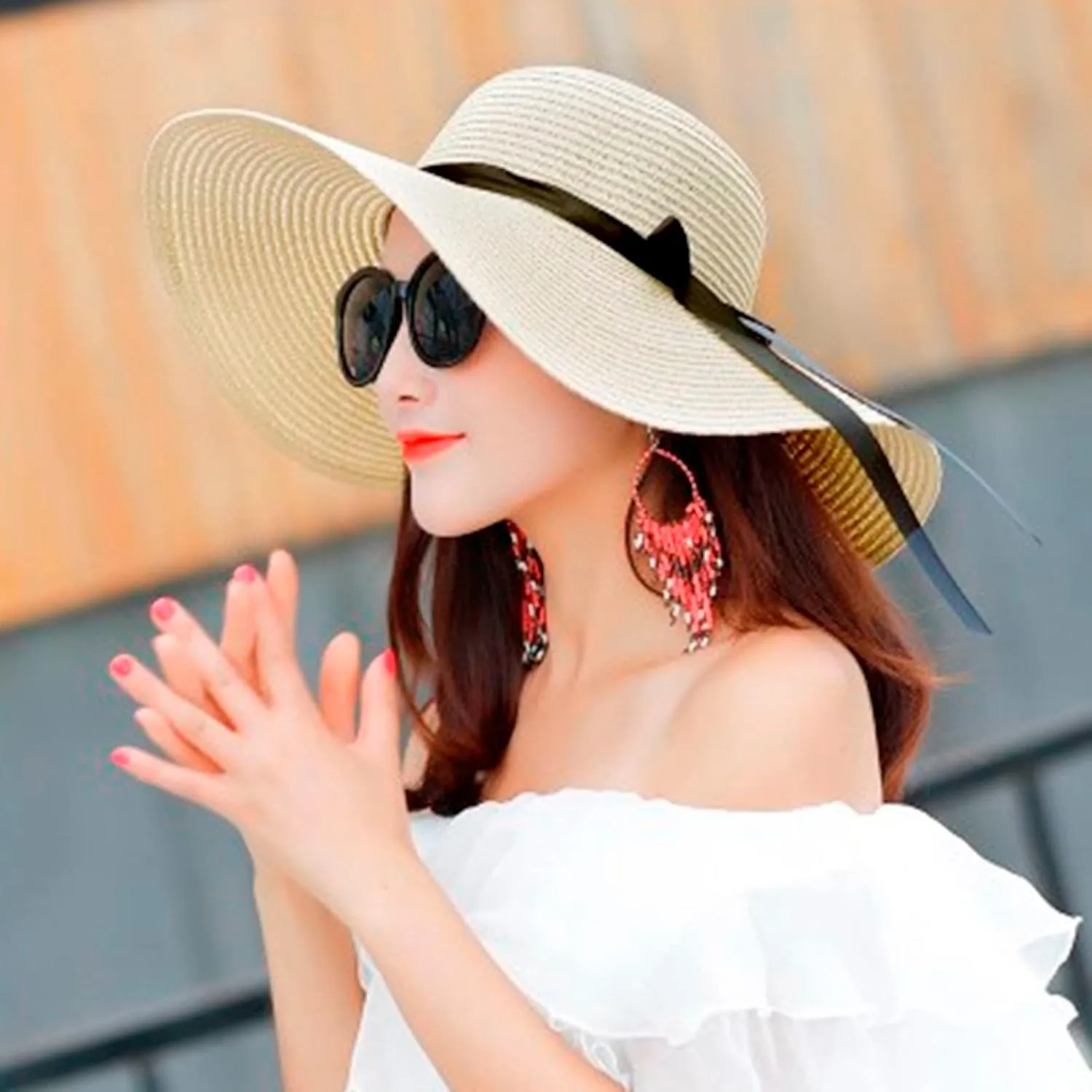 Women Foldable Sun Hats Summer Ladies Roll up Beach Vintage UPF 50 Floppy Packable Wide Brim for Women