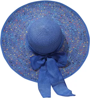 Women Hat Church Dress Fascinator Bridal Tea Party Wedding Hats for Flower Wide Brim Sun Hat