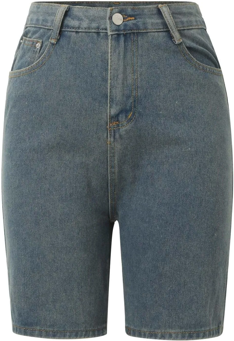 Womens Denim Shorts High Waisted Stretch High Waisted Lounge Classic Casual Jean Shorts Denim Trousers with Pockets