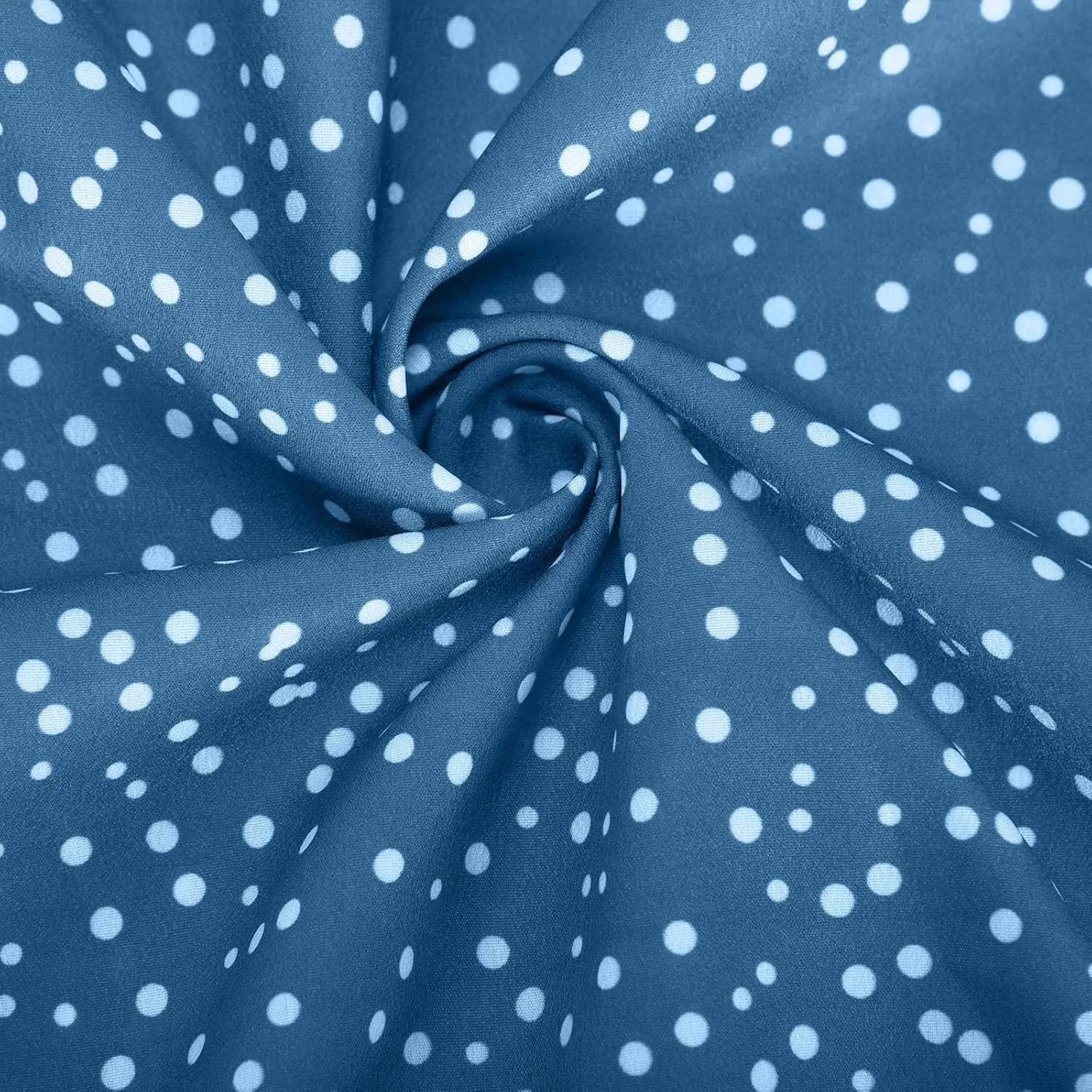Womens Floral Dress V Neck Short Sleeve A-Line Midi Dresses Summer Casual Loose Wave Point Dress