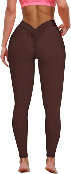Women's High Waist Bootcut Yoga Pants Casual Elastic High Waist Thread Simple Fit Sexy Sports Yoga Shorts Buttery
