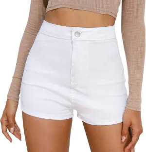 Womens Jean Shorts Casual Lightweight Denim 2025 Trendy Summer Shorts with Pockets