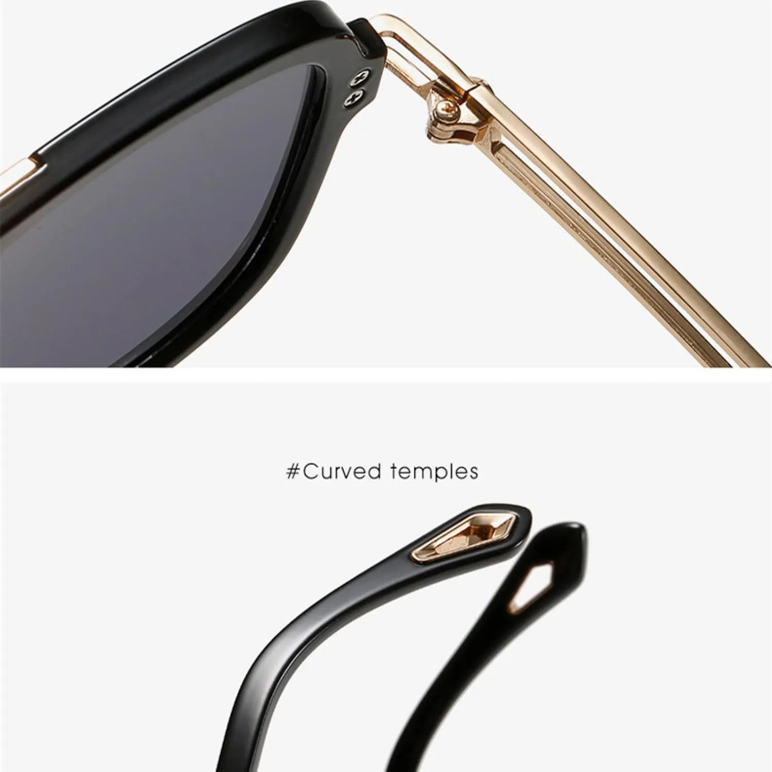 Women's Metal Sunglasses Vintage Men Ultraviolet-proof Sun Glasses Luxury Glasses Uv400
