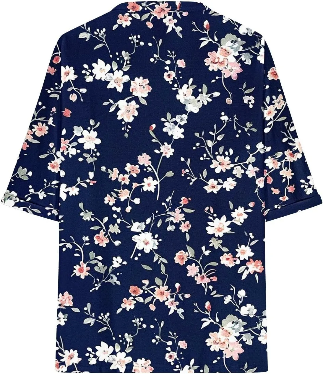 Womens Oversized T Shirts Summer Tops Boho Floral Tees Casual Loose Fit Short Sleeve Tops 2025 Beach Vacation Blouse