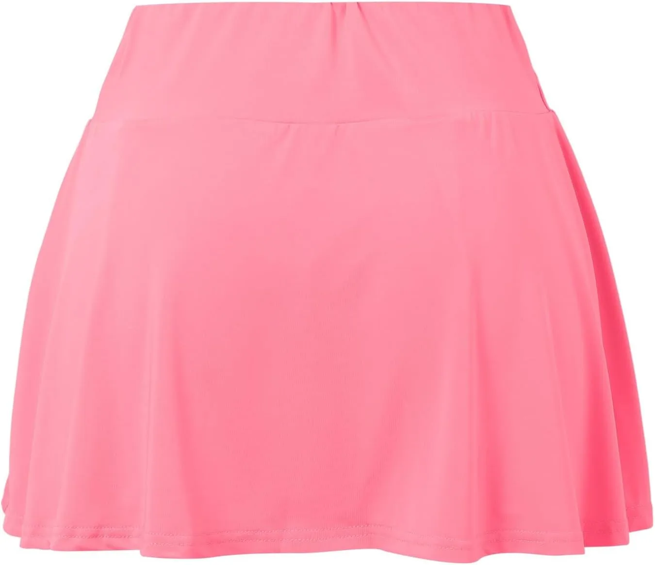 Women's Pleated Drawstring Sports Mini Skirt Mid-Waist Stretch Fitted Bodycon Short Black Mini Micro Skorts