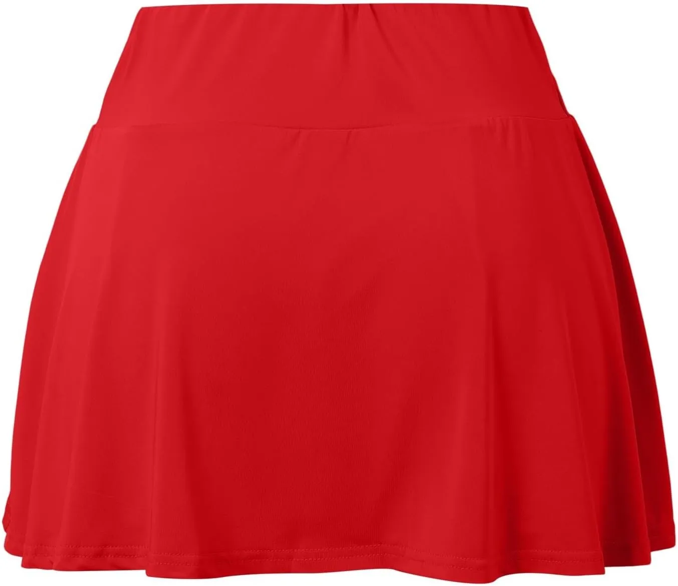 Women's Pleated Drawstring Sports Mini Skirt Mid-Waist Stretch Fitted Bodycon Short Black Mini Micro Skorts
