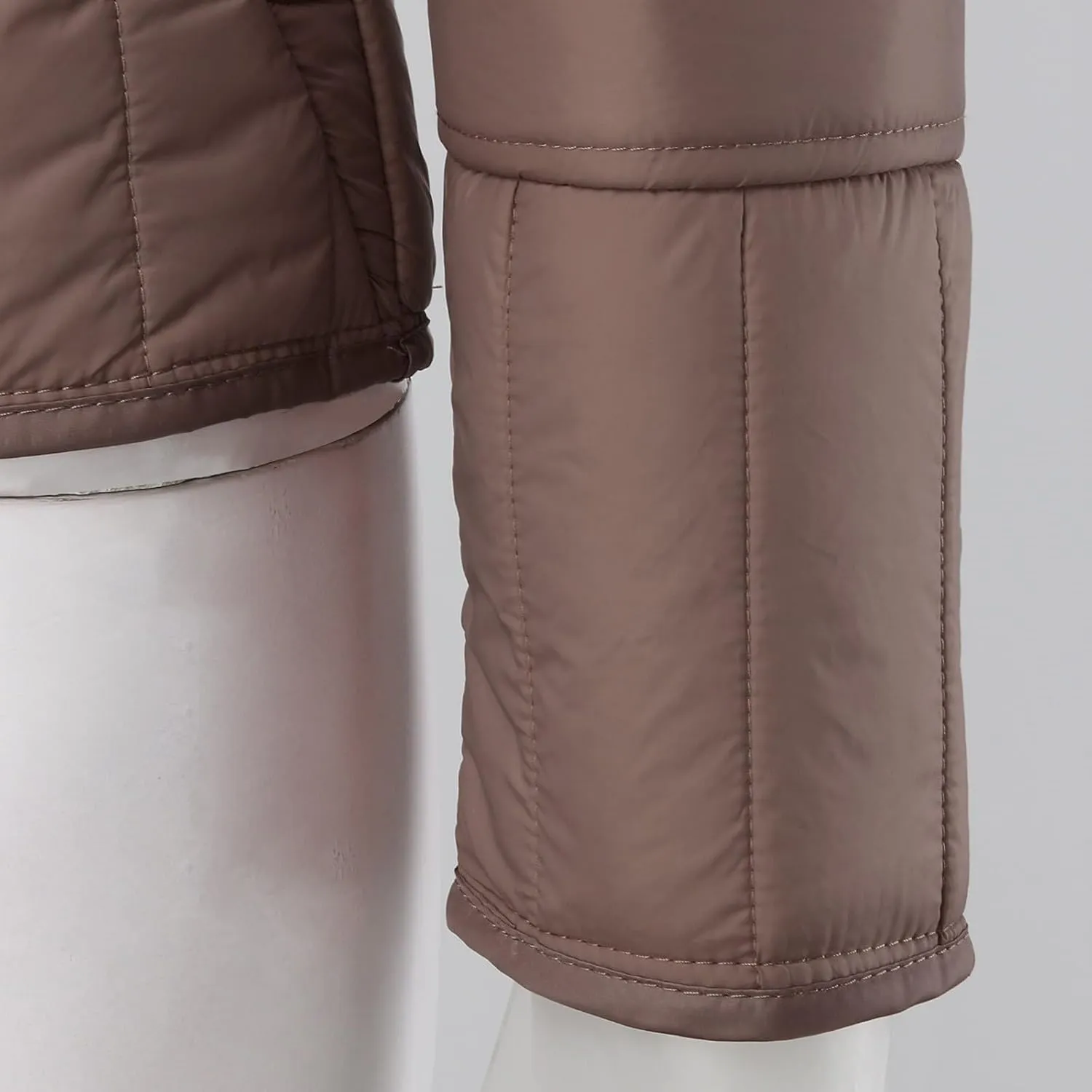 Womens Puffer Jacket Lightweight Quilted Jackets Pockets 2024 Winter Fleece Coat Warm Petite Plus Size Cotton Jacket
