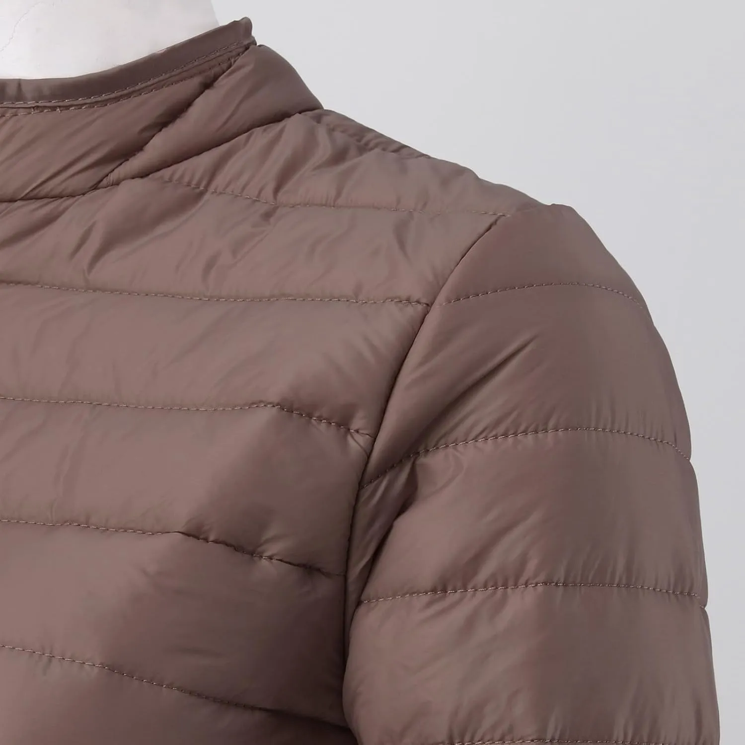 Womens Puffer Jacket Lightweight Quilted Jackets Pockets 2024 Winter Fleece Coat Warm Petite Plus Size Cotton Jacket