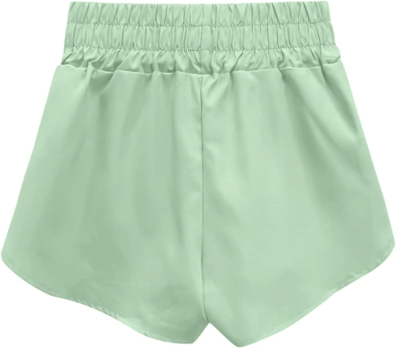 Womens Running Shorts Elastic High Waist Shorts Summer Quick Dry Shorts Casual Comfy Gym Short Outdoor Athletic Hiking