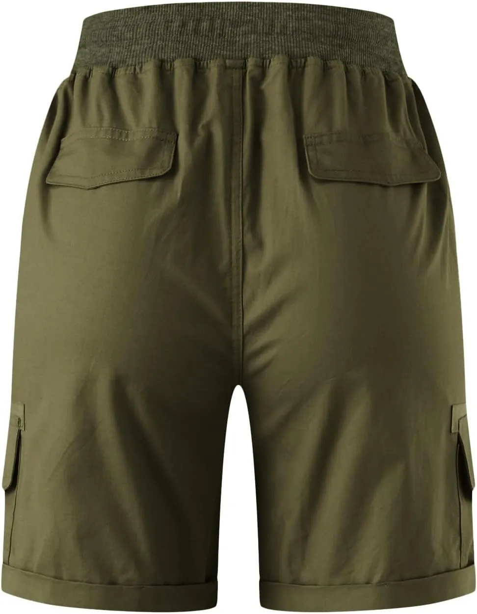 Women's Summer Cargo Shorts Relaxed Fit High Waist Casual 4 Pocketed 2024 Hiking Outdoor Shorts