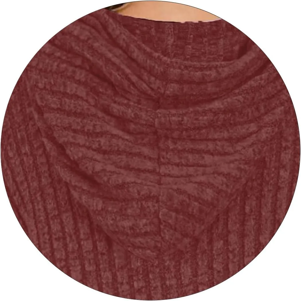 ZWRXW Womens Summer Tops Short Sleeve Cable Knit Sweater Tops Lightweight Fashion Comfortable Hoodies Casual T Shirts Tunics